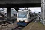 Hier rangiert SWEG 507 zusammen BSB 013 am 14.12.2013 von Gleis 3 in Freiburg (Brsg) Hbf in die Rangiergruppe um wenig später wieder von Gleis 1 in Richtung Elzach fahren zu können.