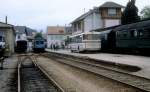 SWEG Bahnhof Kandern am 29. Juni 1980: Triebwagen VT 3.