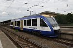 640 123-5 verlässt den Magdeburger Hauptbahnhof als HEX80154 nach Magdeburg-Buckau.