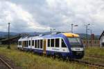 VT 801 Einfahrt Wernigerode 20.08.2006