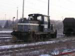 Lok 20 der Wincanton Rail (ex RAG 416, Hersteller: Gmeinder,Typ CDH5, Baujahr 1965) am 07.01.