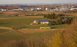 VT 363 als RB47 Heimerdingen-Korntal am 12.02.2022 zwischen Münchingen-Rüührberg und Korntal Gymnasium.