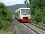 2009 fuhren bei der SWEG (VT 521  Stadt Kehl ) und der HzL (VT 250)jeweils ein Triebwagen, die eine spezielle BaWü-Werbung bekommen haben.