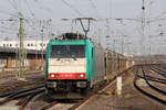 ITL 186 127 durchfährt Bremen Hbf.