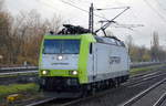 ITL mit der Captrain  185 543-6  [NVR-Number: 91 80 6185 543-6 D-ITL] am 13.11.18 Bf.