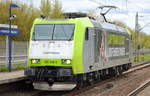 ITL - Eisenbahngesellschaft mbH mit  185 548-6  [NVR-Number: 91 80 6185 548-5 D-ITL] am 11.04.19 Bf. Berlin-Hohenschönhausen.