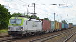 ITL - Eisenbahngesellschaft mbH, Dresden [D] mit  193 897-6  [NVR-Nummer: 91 80 6193 897-6 D-ITL] und Containerzug am 09.06.20 Bf. Saarmund.