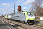 ITL (Captrain) 185 562-6 + 193 938 + 185 542-8 am 17.03.2024 in Großkorbetha.