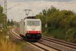 186 140-0 ITL bei Staffelstein am 19.09.2011.