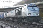 Diesellok 250 006-4 von ITL aufgenommen am 16.11.2006 am Bahnhof Bad Schandau