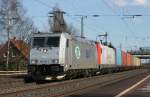 ITL 185 562 mit DGS 42328 (Prag–Waltershof) am 02.04.2010 in Ashausen