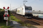 ITL 185 548 in Silber mit Kesselzug Richtung DD. Aufgenommen am 22.09.2016 in DD-Stetzsch. 