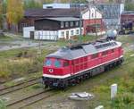 LEG Ludmilla,232 701-3 ( 9280 1232 701-3 D-LEG ) wartet in Gera auf ihren nächten Einsatz am 22.10.2020