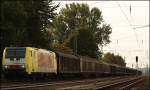 ES 64 F4 -206 (189 206) an Locon vermietet zog die Sonntgliche Locon Leistung gegen 17:15 durch Mangolding. (12.09.2010)