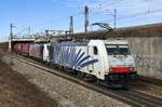 186 440 & 189 905 am 11.03.17 bei München-Trudering