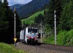 Die Locomotion 193.773 und ein weiteres Zebra bei Gries am Brenner am 17.06.17