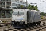 185 663 Lokomotion in München Heimeranplatz, am 28.07.2016.