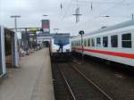 Der Tf des metronoms nach Hannover hatte am 18.3.07 wohl nichts besseres zu tun als die Scheiben zu putzen.