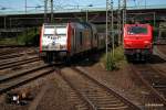 246 010-3 fuhr mit den metronom zum bhf hh-harburg,daneben stand PRIMA 37 520