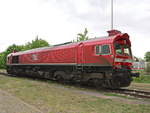 MEG 077 012-8 (9287 0077 012-8 F-MEG) steht im Standort Rüdersdorf am 03. Mai 2019.