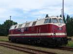 Auch die 206 der MEG war zum 1.Berliner Eisenbahnfest zu sehen.(21.08.04)