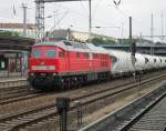 MEG314 mit MEG-Zug59220 von Rdersdorf Richtung WRS bei der Durchfahrt am 22.05.10 in BLN-Lichtenberg  