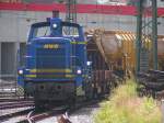 MWB V661 ist im Bauzugeinsatz; Passau Hbf. 070623 