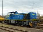 MWB V2104 ist derzeit fr Bauzugdienste zwischen Freiburg Hbf und Denzlingen in Freiburg. 13.11.2010