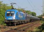 1116 912-5 mit 1142 und Kesselzug in Bonn Oberkassel am 01.05.2011