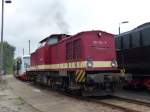 Am 21.und 22.09.2013 fand bei der IG 58 3047 in Glauchau die grosse Lokausstellung statt.Mit dabei war 204 354 der MTEG.