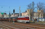 232 426-7 / 132 426-8 der NRE Nossen-Riesaer Eisenbahn Compagnie GmbH in Döbeln 08.02.2020