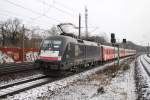 ES 64 U2-097 MRCE mit RE 4 fr ODEG am 24.12.2012 in Rathenow 