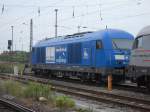 253 014 (223 051)stand am 11.06.2011 in Stendal und wartete mit ES64-U2 100 (182 600)auf Arbeit.