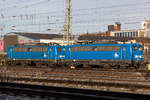 Abgestellt vor Bremen Hbf. Press 140 050 und 046. 18.12.22