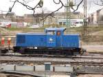 Am 24.04.2012 rangierte PRESS 346 001 in Chemnitz HBF.