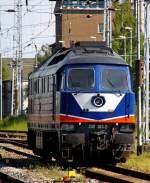 Raildox 232 103-2(ex EVB 622.01) abgestellt in Hhe Rostock Hbf.23.05.2012