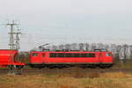 Die 155 039-1 der Railpool am 12.04.2018 in Nassenheide.