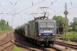 RBH 108 (143 916-5) mit RBH 116 (143 573-4) in Recklinghausen-Süd 18.5.2018