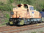 RBH 578, Diesellokomotive des Herstellers Krauss-Maffei vom Typ M700C am 25.