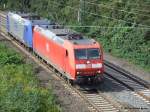 185 053-6 und 185-CL 008 beide im einsatz der RBH durfahren gemeinsam den Gbf Bottrop.