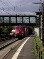 151 004-9 alias RBH 268 mit 151 xxx-x RBH 273 mit einen Kohlezug in Mainz-Bischofsheim am 17.00.13