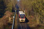 Nachschuss auf VT1002-2 auf den Weg nach Kaarst.

Neuss 19.12.2020