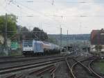 185 680-6  lecker Technik  der Rurtalbahn zieht am 09.