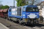 V 203 der Rurtalbahn (92 80 1272 408-6 D-RTB) in Köln Süd, 19.4.14.