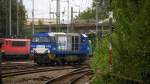 Ein Nachschuss von der V204 von der Rurtalbahn fährt als Lokzug von Aachen-West nach Düren und fährt in Richtung Aachen-Schanz-Aachen-Hbf.