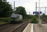 193 832  von der Rurtalbahn kommt als Lokzug aus Aachen-West nach Mönchengladbach und kommt aus Richtung Aachen-West,Laurensberg,Richterich,Kohlscheid und fährt durch Herzogenrath in