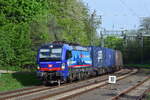 193 533 der SBB Cargo kommt aus Richtung Mönchengladbach durch Grevenbroich Erftwerk in Richtung Köln gefahren.

Grevenbroich 04.04.2023