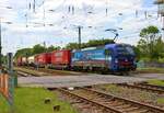 SBB Cargo Siemens Vectron 193 534-5 mit KLV Zug in Darmstadt-Kranichstein am 19.05.23