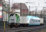 650 305 zog am 2.2.16 ein Teilstück eines türkischen Velaro D durch Krefeld zum Prüfcenter nach Wegberg.

Krefeld 02.02.2016