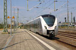 MRB 1440 214 erreicht als RE3 (Dresden Hbf - Hof Hbf) den Bahnhof Chemnitz Hbf. (20.08.2023)